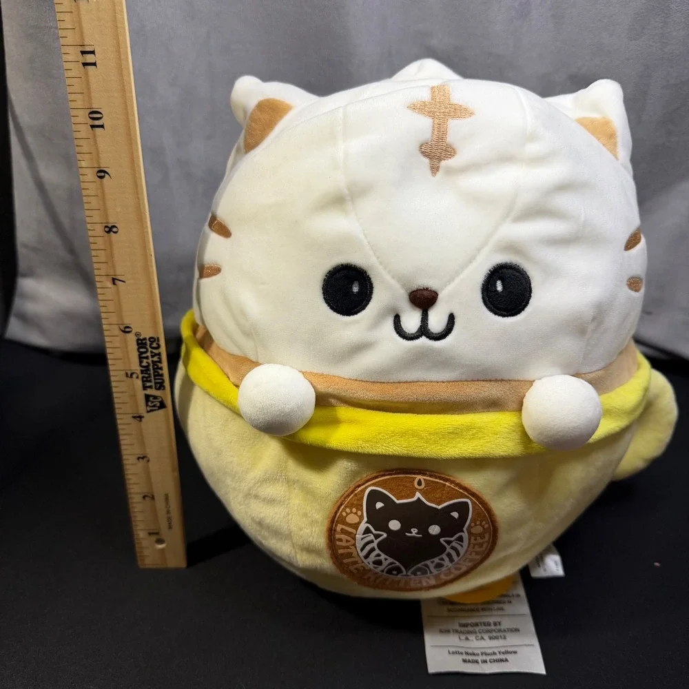Ichi Trading Latte Neko Plush Toy Unisex‎ 11